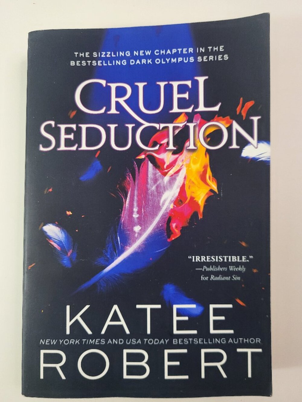 Cruel Seduction by Katee Robert Paperback - Dark Olympus Book 5 (BookTok)